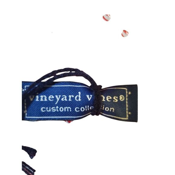 NWT Vineyard Vines Men Tie Phoenix Tower 10 Year Anniversary Red with Gray Tower - Picture 6 of 13